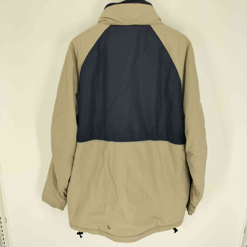 チャップスラルフローレン CHAPS RALPH LAUREN 90S ロゴ刺繍 パッカブルフード パテッド ジャケット マウンテン パーカー 裾ドローコード メンズ import:L