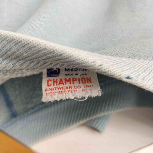 チャンピオン Champion 60s 大文字ランタグ後期 カレッジ 三段プリント ラグラン スウェット メンズ import:M