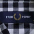 フレッドペリー FRED PERRY TWO COLOUR GINGHAM SHIRT メンズ import:M