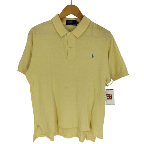 ポロバイラルフローレン Polo by RALPH LAUREN 90S ポニー刺繍 コットン ポロ シャツ メンズ import:L
