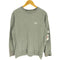 ステューシー Stussy 00S ロゴ刺繍 王冠 クラウン プリント 裏起毛 クルーネック スウェット トレーナー メンズ import:XL