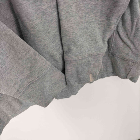 ステューシー Stussy 00S ロゴ刺繍 王冠 クラウン プリント 裏起毛 クルーネック スウェット トレーナー メンズ import:XL