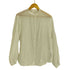 スローブイエナ SLOBE IENA 23SS バンドカラーシアーシャツ レディース