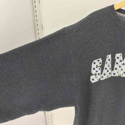 ラッセルアスレチック RUSSELL ATHLETIC 90S カレッジロゴ ドットロゴ 前Vガゼット スウェット メンズ import:L