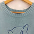 キャンディストリッパー Candy Stripper MAKE YOURSELF KNIT 猫刺繍 ニット レディース JPN:2