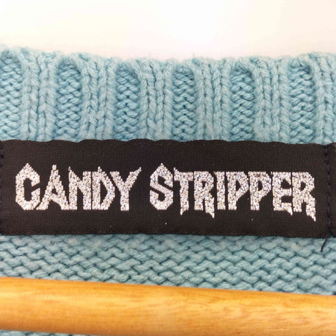 キャンディストリッパー Candy Stripper MAKE YOURSELF KNIT 猫刺繍 ニット レディース JPN:2