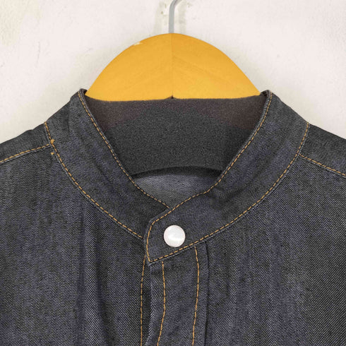 アイテムズ アーバンリサーチ ITEMS URBAN RESEARCH デニムシャツバンドカラー ワンピース レディース FREE