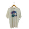 AMERICAN CLASSIC 90s USA製 Newport Ri 袖裾シングル イラストプリント 半袖Tシャツ カットソー メンズ XL