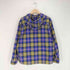 ビームス BEAMS 25AW ワイドフィット リフレクター チェック フードシャツ メンズ M