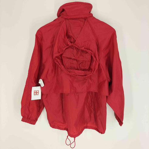 エディーバウアー Eddie Bauer 80-90S 黒タグ後期 パッカブル フード リップストップ マウンテン パーカー メンズ import:M