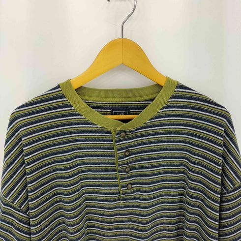 リー Lee 80-90s ヘンリーネック 半袖Tシャツ カットソー メンズ XL
