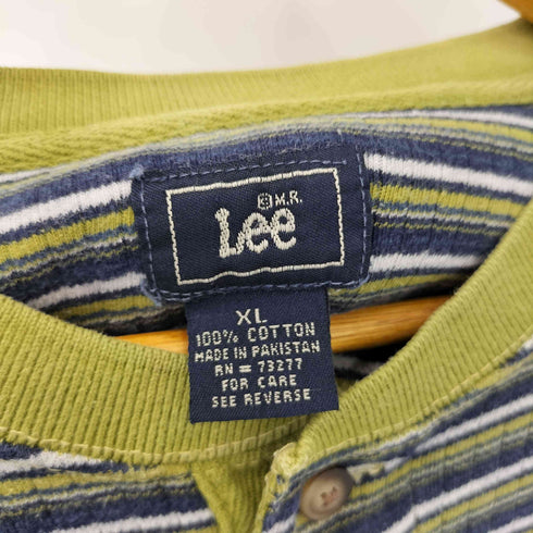 リー Lee 80-90s ヘンリーネック 半袖Tシャツ カットソー メンズ XL