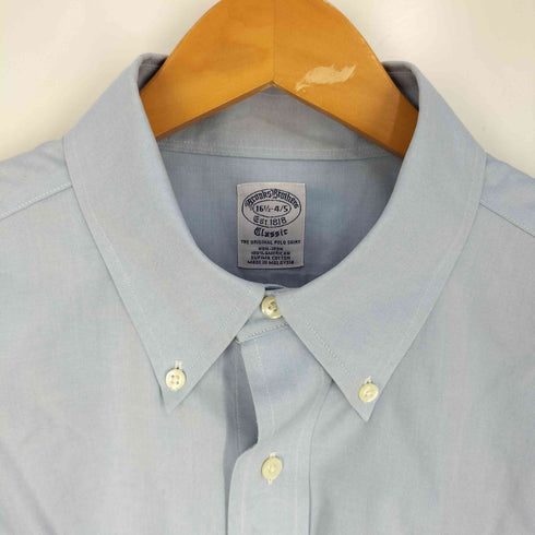 ブルックスブラザーズ BROOKS BROTHERS CLASSIC 刺繍 ストライプBDシャツ メンズ 16 1/2-4/5