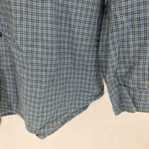 ギャップ Gap 00s OLD チェック柄 レギュラーカラー長袖シャツ メンズ XL