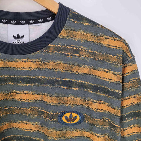 アディダスオリジナルス adidas Originals 90s長袖ストライプTシャツ メンズ JPN:M