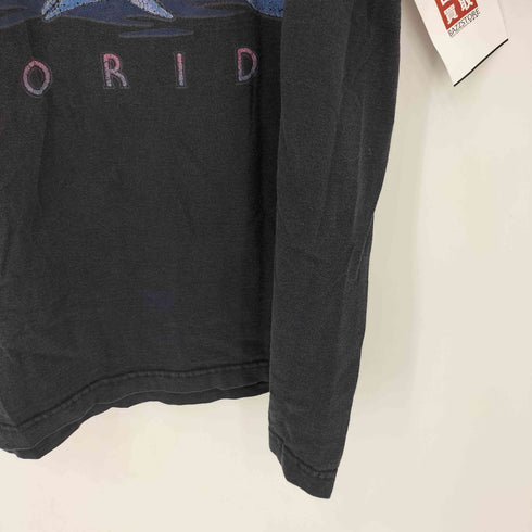 ムリナ murina 90-00s USA製 FLORIDA ドルフィンプリント クルーネック 半袖Tシャツ カットソー メンズ XL