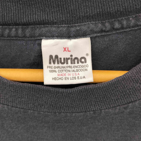 ムリナ murina 90-00s USA製 FLORIDA ドルフィンプリント クルーネック 半袖Tシャツ カットソー メンズ XL