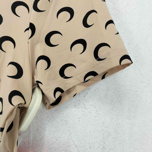 マリーンセル MARINE SERRE RECYCLED MOON JERSEY SS SHORT SLEEVES TOP レディース S