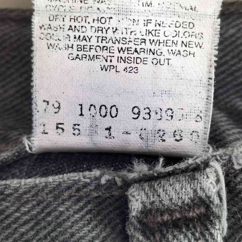 リーバイス Levis 00S メキシコ製 ボタン裏179刻印 505 REGULAR FIT ストレート ジーンズ ブラック デニム 00年製 メンズ