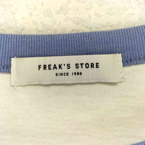 フリークスストア FREAKS STORE 25SS カラーロゴ リンガーTシャツ レディース
