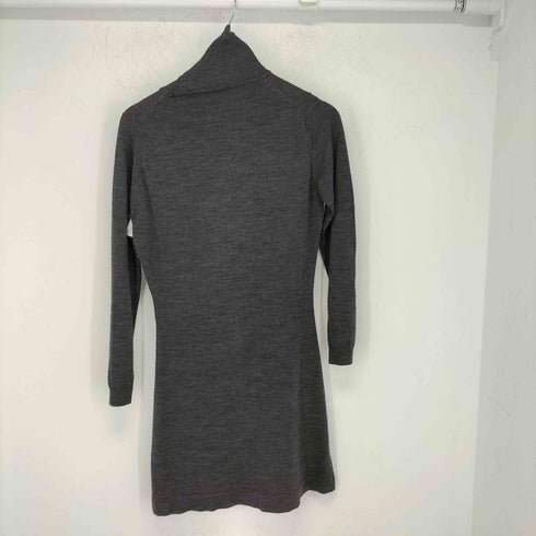 ジョンスメドレー JOHN SMEDLEY イングランド製 タートルネックニットワンピース レディース