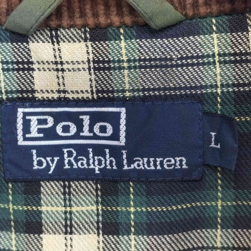 ポロバイラルフローレン Polo by RALPH LAUREN オイルドハンティングジャケット メンズ L
