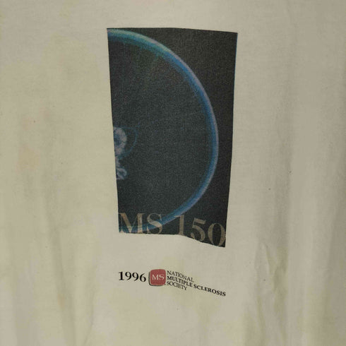 90S USA製 FRUIT OF THE LOOM ボディ Disease ディジーズ 背面 企業 プリント クルーネック S/S Tシャツ シングルステッチ メンズ import:XL