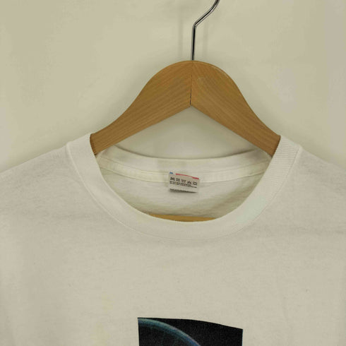 90S USA製 FRUIT OF THE LOOM ボディ Disease ディジーズ 背面 企業 プリント クルーネック S/S Tシャツ シングルステッチ メンズ import:XL