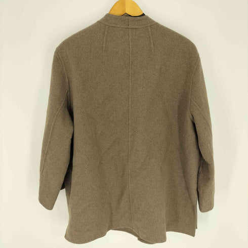 ミラオーウェン Mila Owen 24AW 前開きトッパー ベルト ウール リバーコート レディース ONE SIZE
