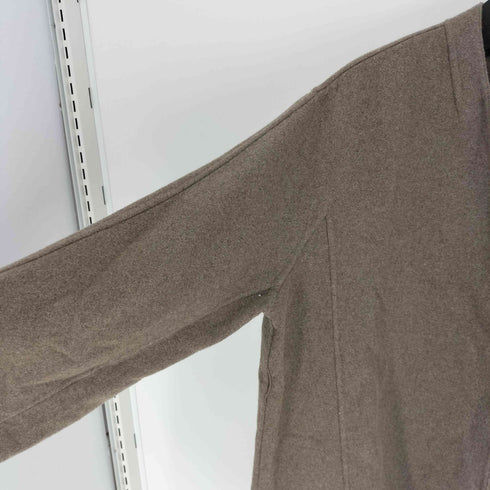 ミラオーウェン Mila Owen 24AW 前開きトッパー ベルト ウール リバーコート レディース ONE SIZE