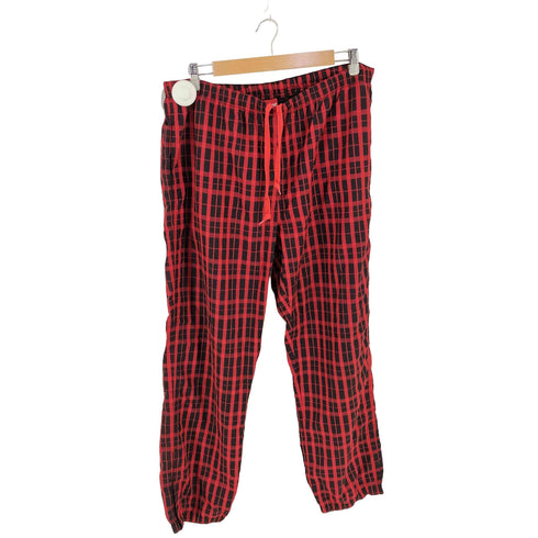 シュプリーム Supreme Nylon Plaid Track Pant ナイロン プレイド トラックパンツ メンズ XL
