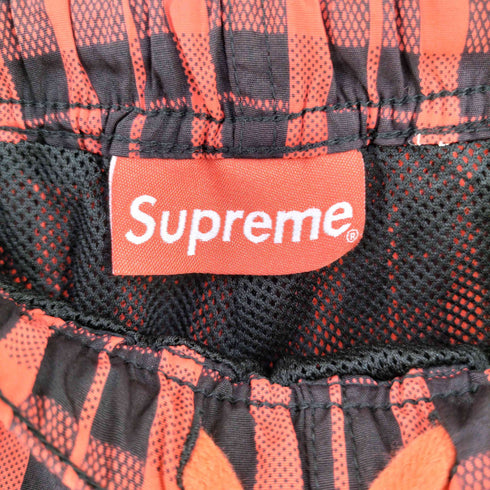 シュプリーム Supreme Nylon Plaid Track Pant ナイロン プレイド トラックパンツ メンズ XL