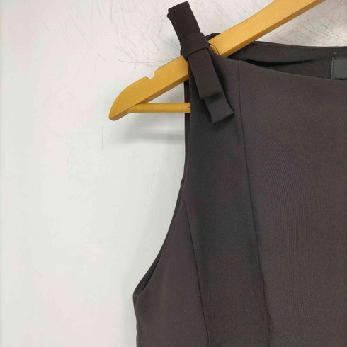 ザラ ZARA ぺプラムリボントップス レディース import:M