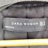 ザラ ZARA ダブルブレストベロアテーラードジャケット レディース import:M