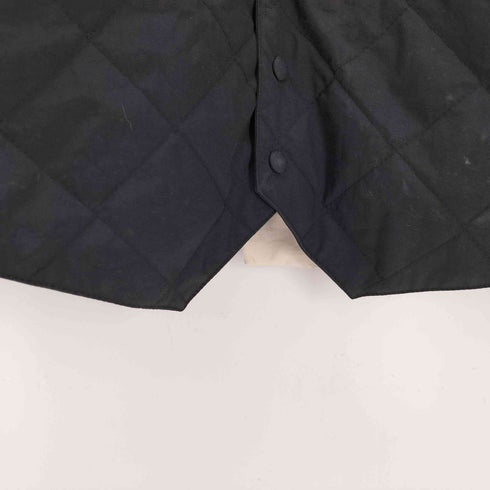 ORGLORY オアグローリー 異素材 ドッキング 袖ニット 切替え デタッチャブル キルティング ベスト コンビ ジャケット シンチバック メンズ 38