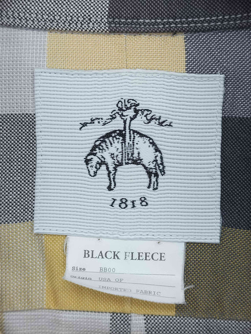 ブラックフリースバイブルックスブラザーズ BLACK FLEECE BY BROOKS BROTHERS ボタンダウンチェックシャツ メンズ BB00