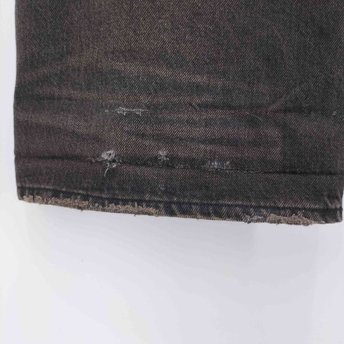 モンキータイム MONKEY TIME 24AW 13oz ビンテージ加工 オーバーダイ バギージーンズ メンズ JPN:S