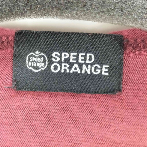 SPEED ORANGE ジップデザインカットソー Y2K メンズ FREE