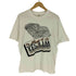90S YES I AM マップ プリント クルーネック Tシャツ シングルステッチ メンズ