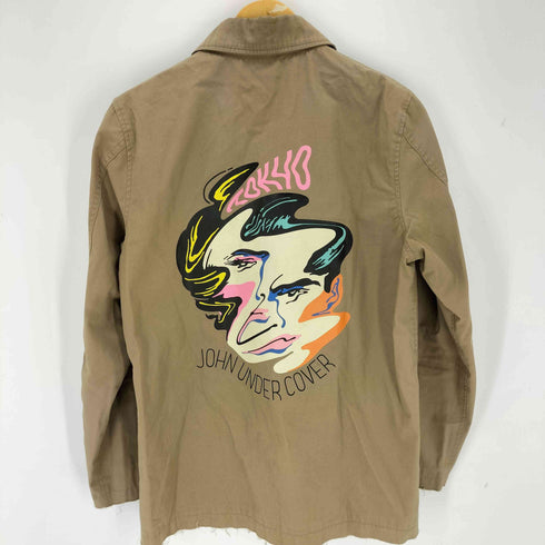 ジョンアンダーカバー John UNDERCOVER adam eve グラフィック コーチジャケット メンズ 1