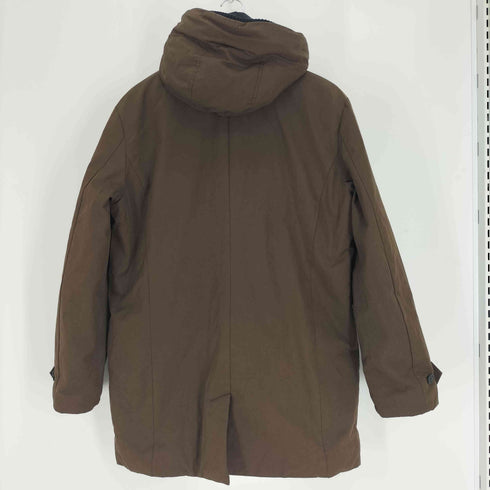 ゲス GUESS 2WAY ロゴ金具 フード付き 中綿 パティング ジャケット メンズ import:XL