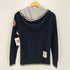トミーヒルフィガー TOMMY HILFIGER ワッペン ジップアップ ニットフーディー レディース import:S