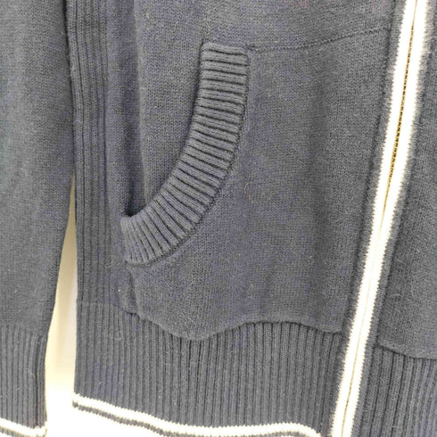 トミーヒルフィガー TOMMY HILFIGER ワッペン ジップアップ ニットフーディー レディース import:S
