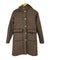 マッキントッシュスコットランド MACKINTOSH SCOTLAND フード付き 裏ボア キルティングコート レディース 34