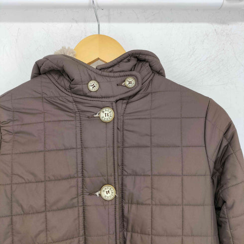 マッキントッシュスコットランド MACKINTOSH SCOTLAND フード付き 裏ボア キルティングコート レディース 34