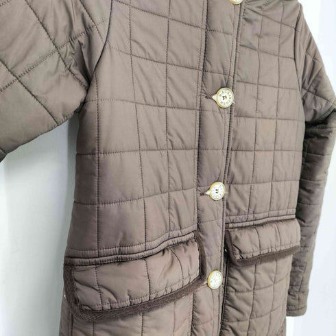 マッキントッシュスコットランド MACKINTOSH SCOTLAND フード付き 裏ボア キルティングコート レディース 34