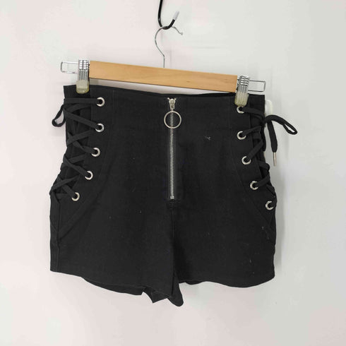 ヴォルカンアンドアフロダイティ VOLCAN&APHRODITE Y2K サイドレースアップ ショートパンツ レディース JPN:M