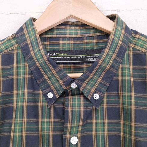 バックチャンネル Back Channel チェック ボタンダウンシャツ メンズ JPN:XL