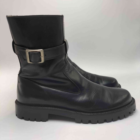 トリココムデギャルソン tricot COMME des GARCONS レザー ベルテッド エンジニア ブーツ レディース JPN:23.5