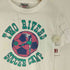90S USA製 POWER-T TWO RIVERS SOCCER CAMP プリント クルーネック Tシャツ シングルステッチ メンズ import:S